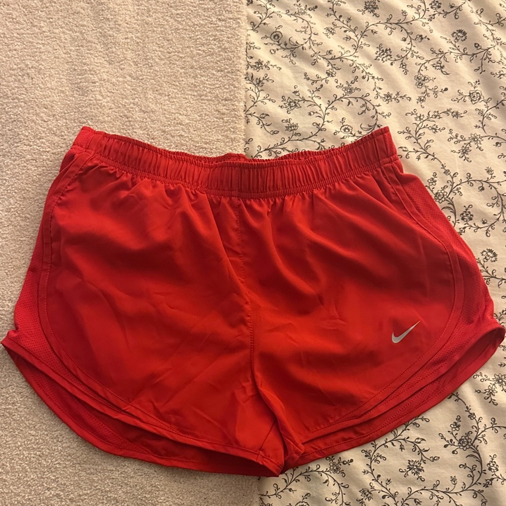 Nike Women's Bright Red Athletic Shorts